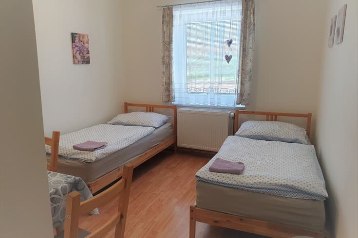 Pokój dwuosobowy - Ubytování pod Pálavou - U HRÁZE