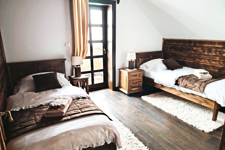 Pokój dwuosobowy - Perníková chalúpka v Podpoľaní s luxusným wellness