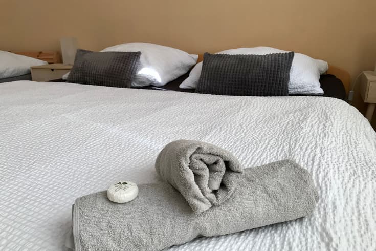 Dreibettzimmer  - Štýlový Domček Andrea blízko Snowlandu Valča