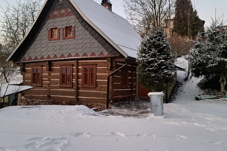 Roubenka Rokytnice v zimě