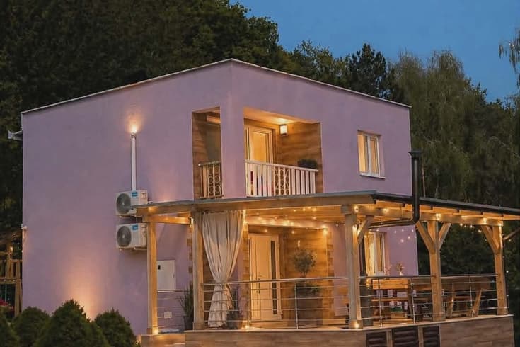 Villa Levandule Duchonka v zimě