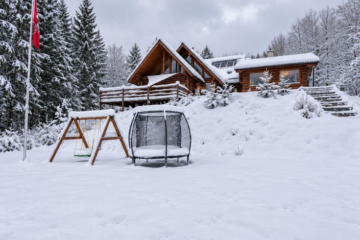Wellness Chalet Piros Tále v lete