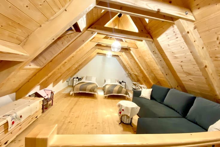 Apartmán "U Lucii" Mezonetový apartmán s 2 spálňami - Rusínska chyža