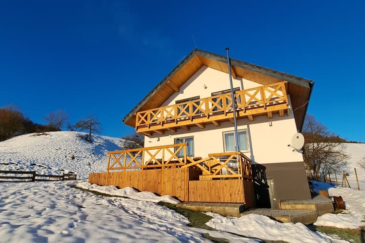 U Hanky pod Hrbkom im Winter