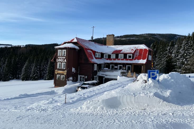 Panzió Logla télen