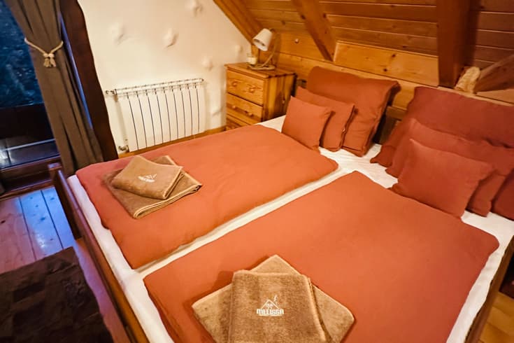 Dreibettzimmer  - Ferienhaus Melissa Oravská priehrada