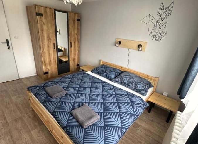 Dvoulůžkový pokoj s manželskou postelí  - Chata Silver Bear