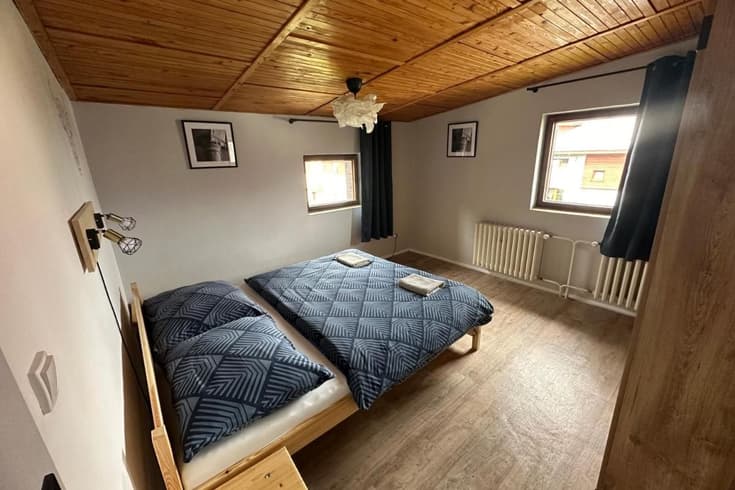 Dvoulůžkový pokoj s manželskou postelí  - Chata Silver Bear