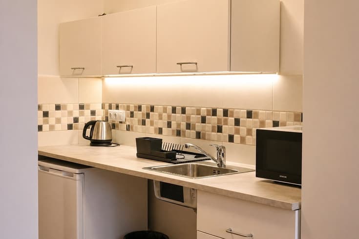 Apartmán 4 - dvoulůžkový Dvoulůžkové studio - Penzion V Podzámčí - bezbariérové apartmány