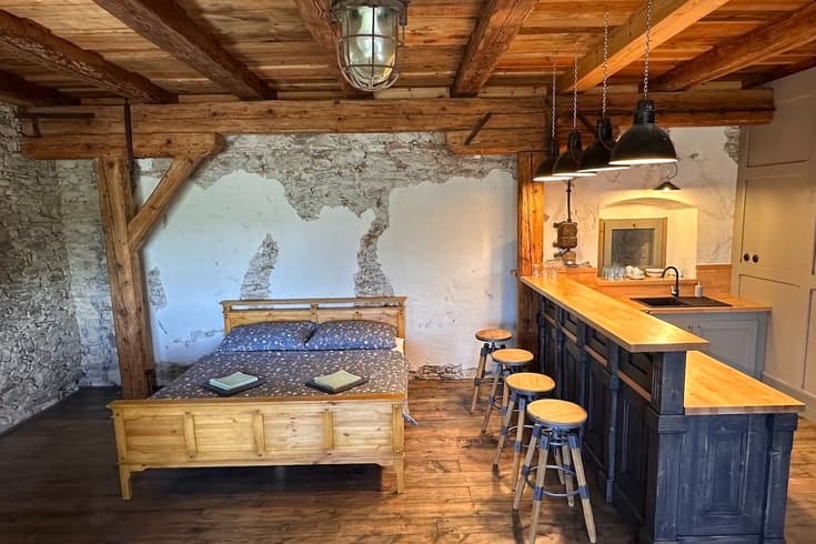 Apartament z 1 sypialnią  - Aartamenty Sýpka Farma Bláto
