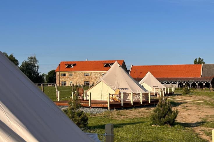 Namiot  - Aartamenty Sýpka Farma Bláto
