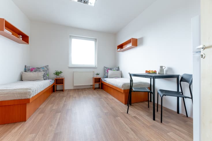 Schronisko Dorm Residences Stupava w zimie