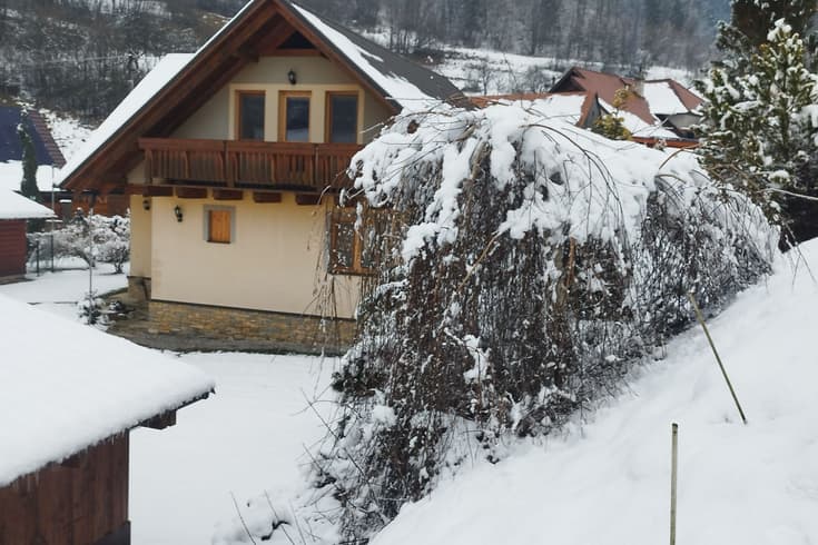 Apartmán Kludek  v zime