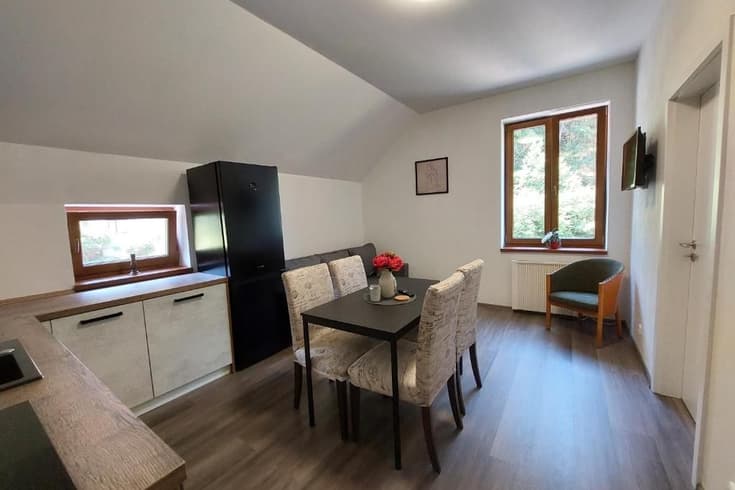 Dvojúrovňový apartmán Mezonetový apartmán s 2 ložnicemi - Rezidence GreenHill