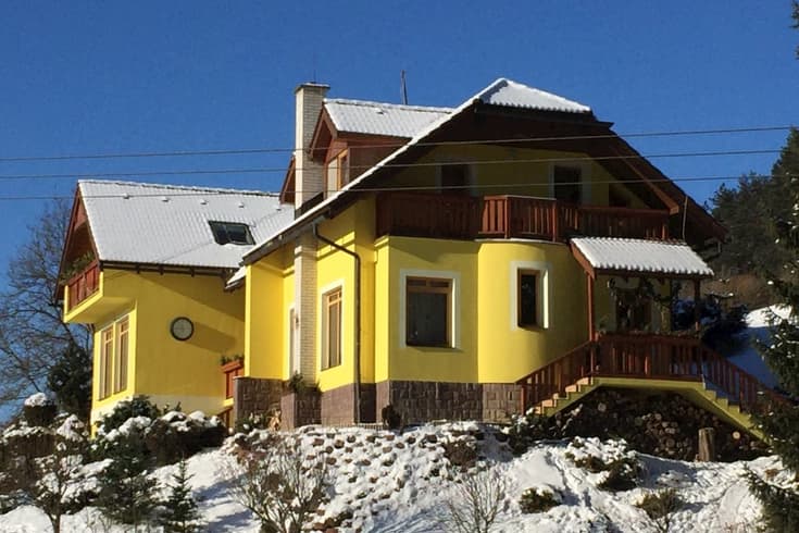 Apartmán u Šárky v zime