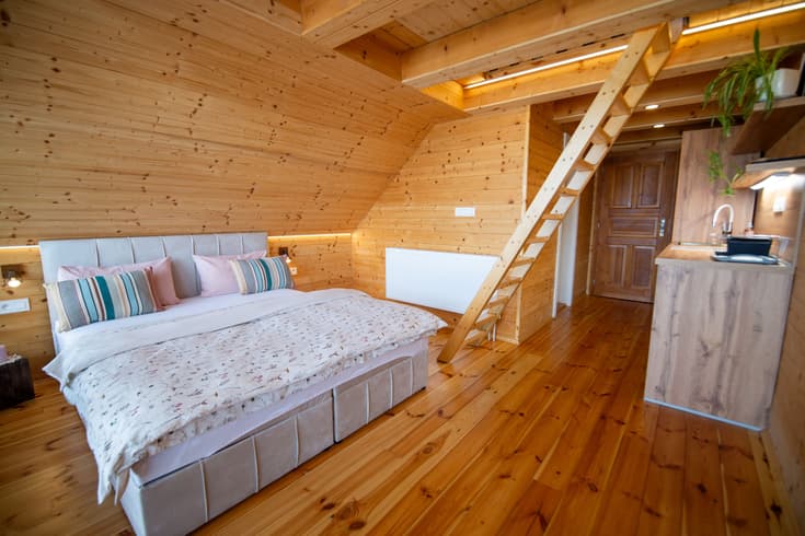 Maisonette Ferienwohnung  -  Zrub Kriváň - Chalet with Mountain View