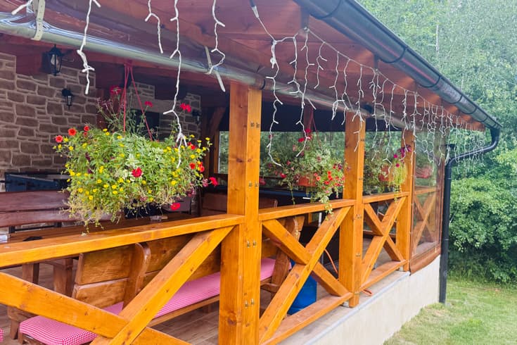 Cottage Šiška Duchonka in the summer