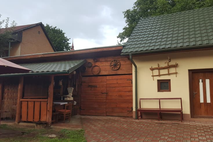 Landhaus Za zeleným plotom im Winter