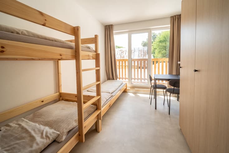Trojlôžková izba Čtyřlůžkový pokoj - Výtoky Rekreačné Zariadenie - The Cabin Retreat Piešťany