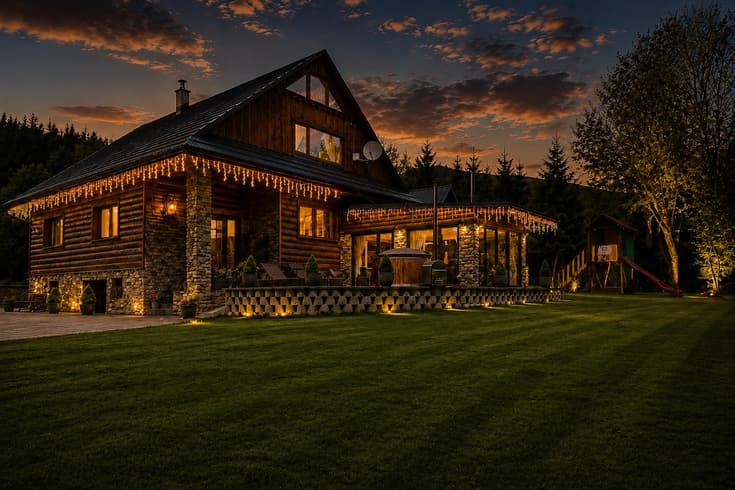 Rioba Chalet v lete