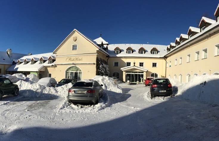 Parkhotel Kašperské Hory - Šumavské lázně v zimě
