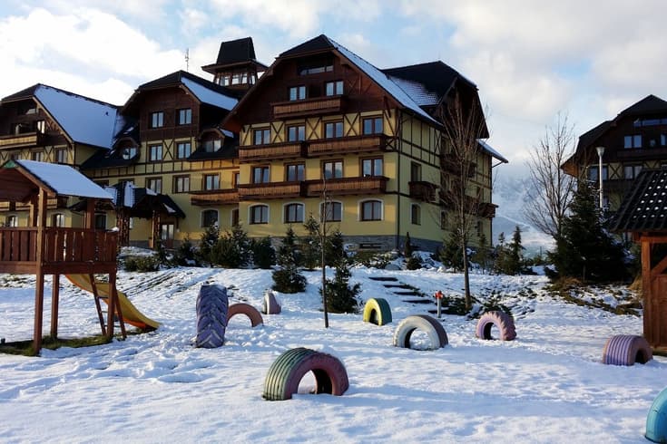 Appartements Sileas im Winter