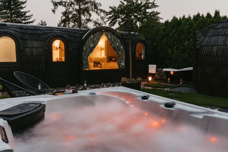 IGLOO SPA v zimě