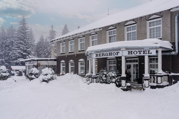 Hotel Berghof v zimě