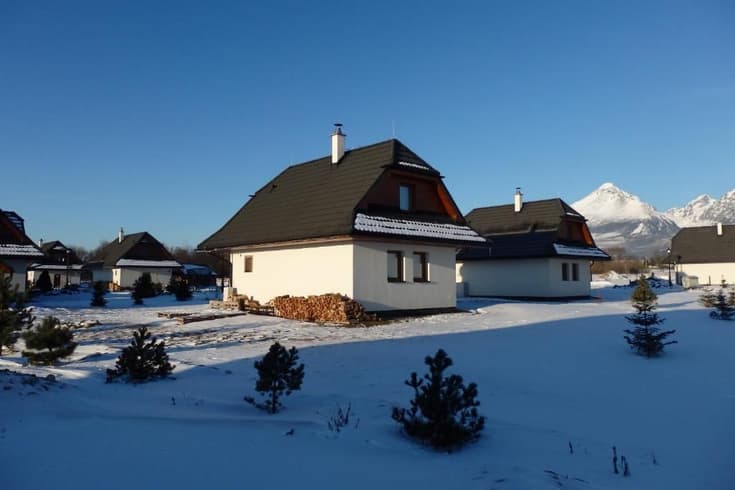 Chalet Jayata v zime