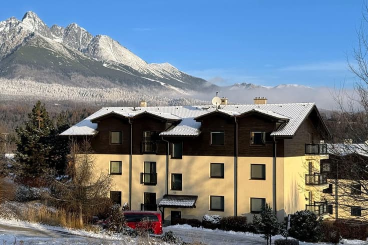 Ferienwohnung Nezábudka Nová Lesná im Winter