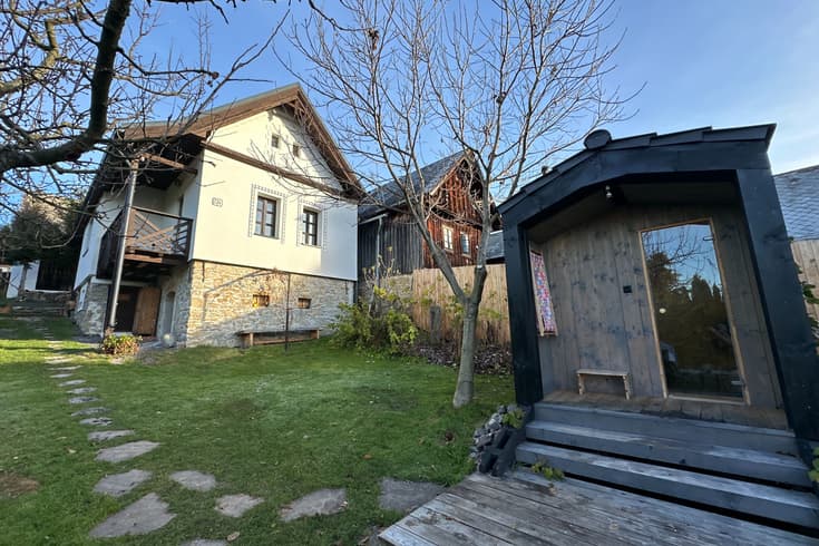 Landhaus Východná im Winter