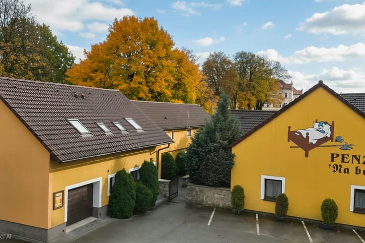 Penzion Na bojišti v létě