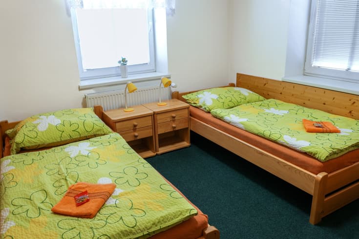 Apartmán s 2 ložnicemi pro 4 - 5 osob  - Penzion Žerotín