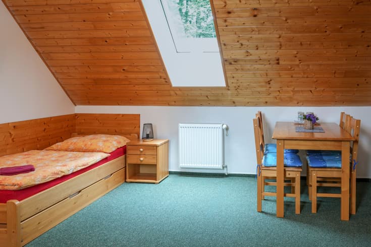 Apartmán s 2 ložnicemi pro 4 - 6 osob  - Penzion Žerotín