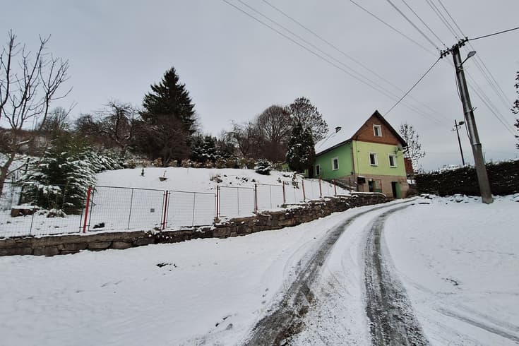 Chalupa Turček v zime