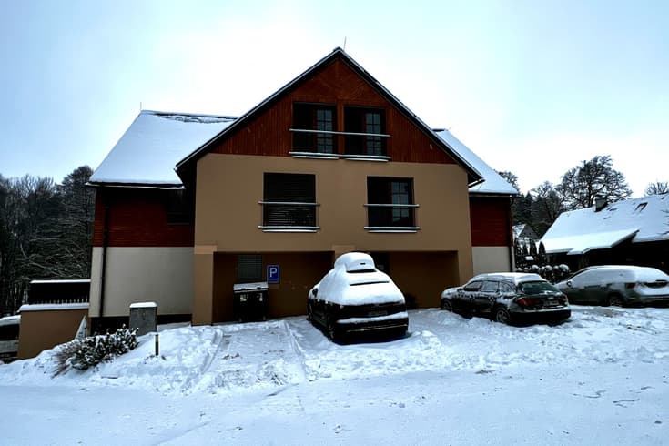 Apartmán Říčky Mařinka 201 v zimě