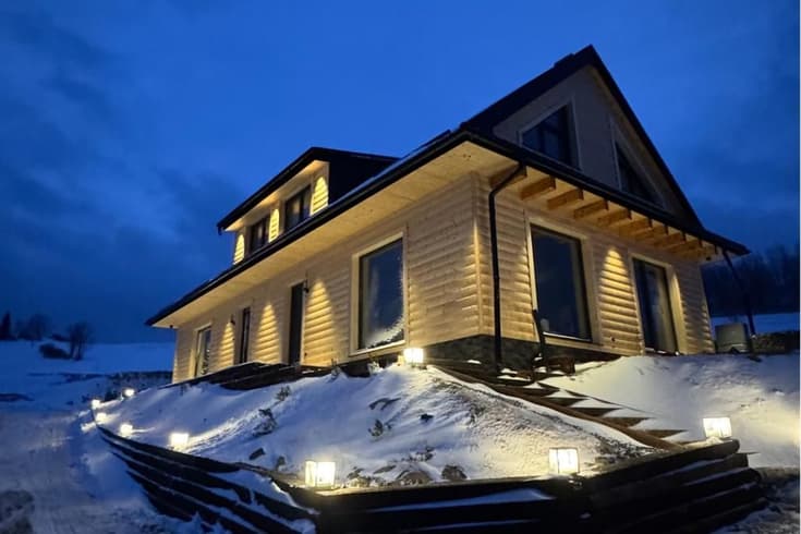 RAJIWA Chalet v zime