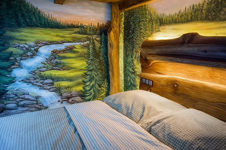 Vierbettzimmer  - Hotel Kocourkov - Peklo Čertovina