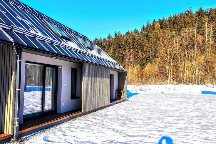Apartmán Bečvanka se saunou v zimě