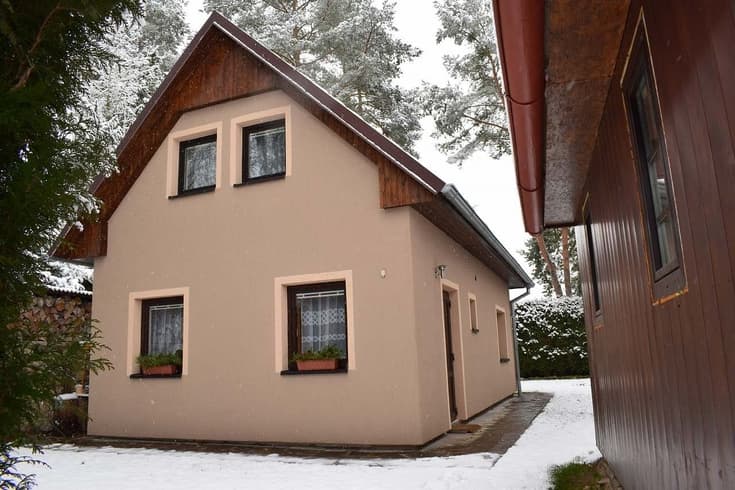 Chata u Soutoku in the winter