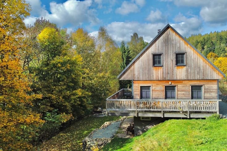 Chalet Olešnice v zimě