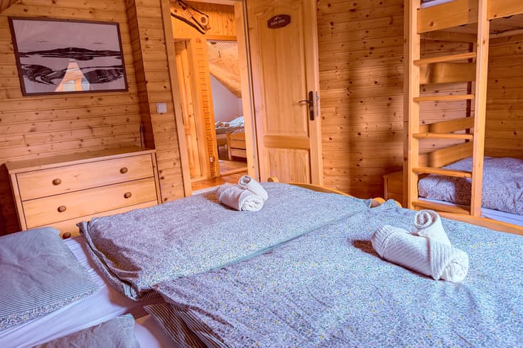 Vierbettzimmer  - Ferienhaus Arktos - Oravská priehrada