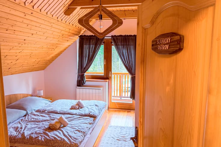 Zweibettzimmer  - Ferienhaus Arktos - Oravská priehrada