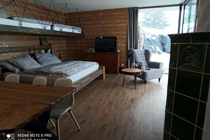 Chata pod smrekmi - Hriňová w zimie