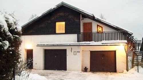 Apartmán u Tlačilů v zimě