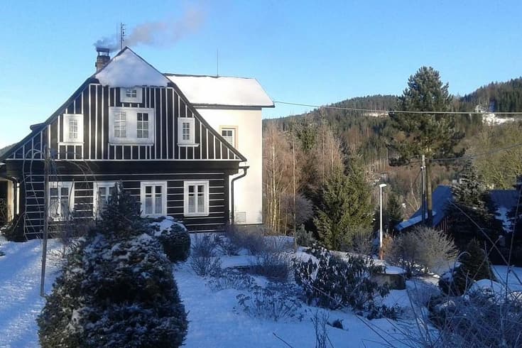 Cottage U Kubrta in the winter