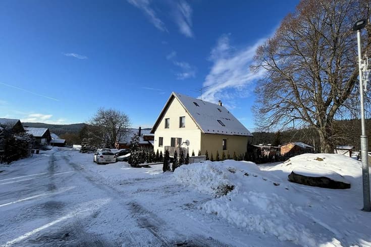 Apartmány u Bernardů v zimě