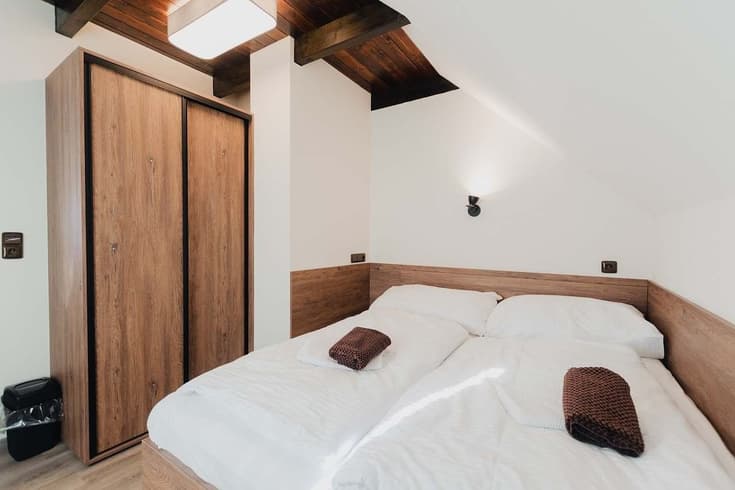 Dvoulůžkový pokoj Dvojlôžková izba - Villa Jizbička