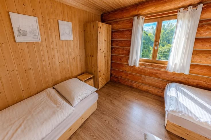 Pokój czteroosobowy  - Kanadský srub Stříbrnice