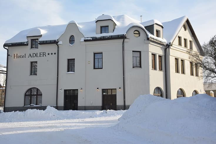 Hotel ADLER in the winter